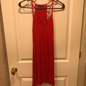 Red dress